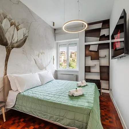 Appartement Centre - Spacious - Ac - Wi-fi - Metro Rome